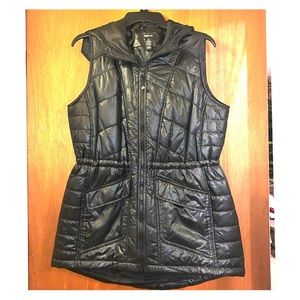 Style &Co jacket vest black down alternative